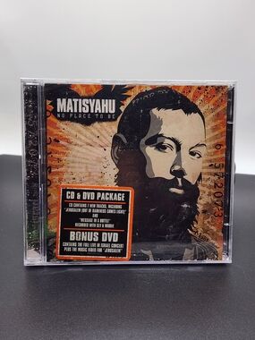 Matisyahu – No Place To Be - New CD & DVD 2006 Epic Records. Still Sealed.